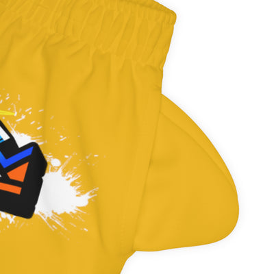 Colorful Crown Kids Joggers (Yellow)