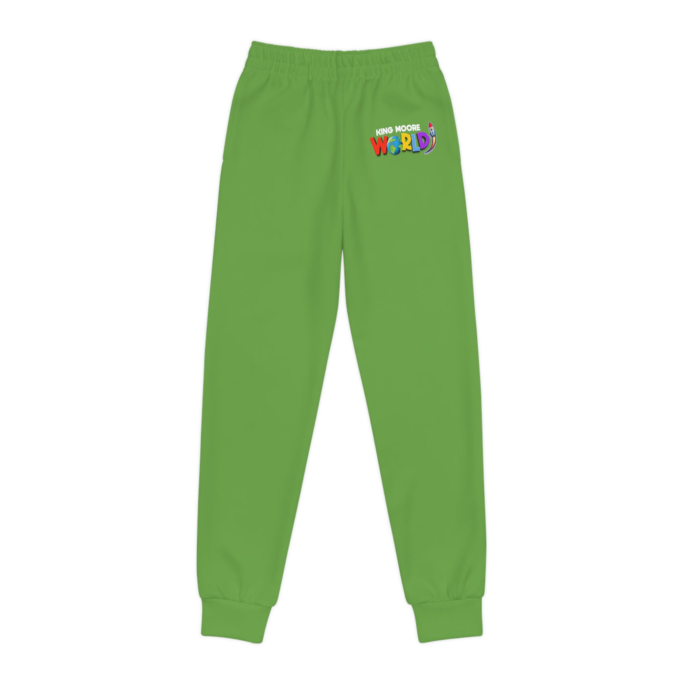 King Moore World Kids Joggers (Green)