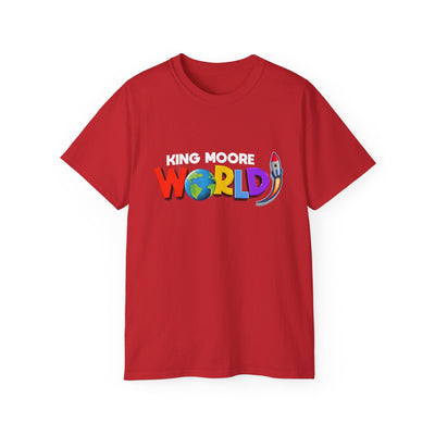 "KING MOORE WORLD" Graphic Adult T-Shirt (10 Colors)