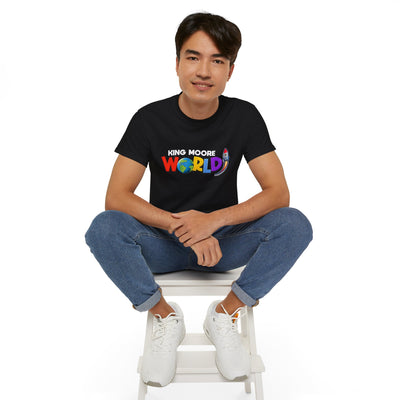 "KING MOORE WORLD" Graphic Adult T-Shirt (10 Colors)